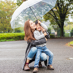 雨の日でも楽しもう