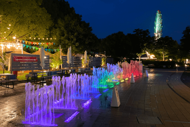 水遊び・噴水 であそぶ｜オアシスパーク｜各務原市